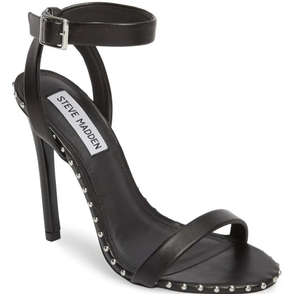 Steve Madden piercing studded sandal heels